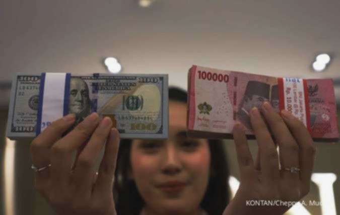Rabu, Rupiah Jisdor Terkoreksi Tipis ke Rp 16.424 per Dolar AS