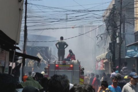 Api Lalap Rumah Padat Tambora, Tiga Warga Alami Luka Bakar