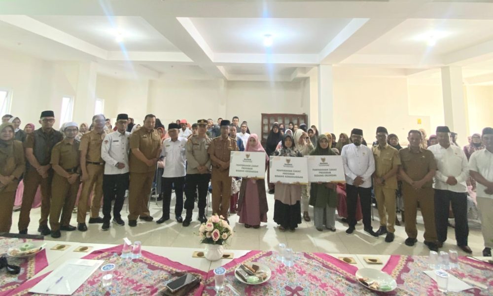 Baznas Bukittinggi Gerakkan Zakat, Sentuh Ratusan Mustahik