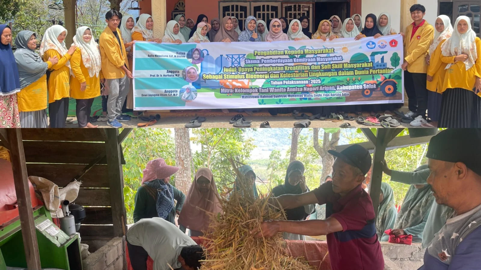 UMMY Latih Petani Solok Olah Limbah Jadi Berkah