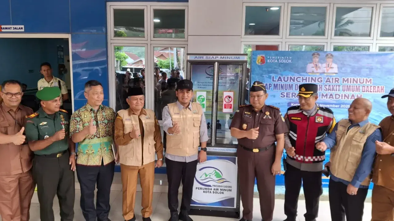 Solok Sediakan Air Siap Minum, Kolaborasi Jepang Berhasil