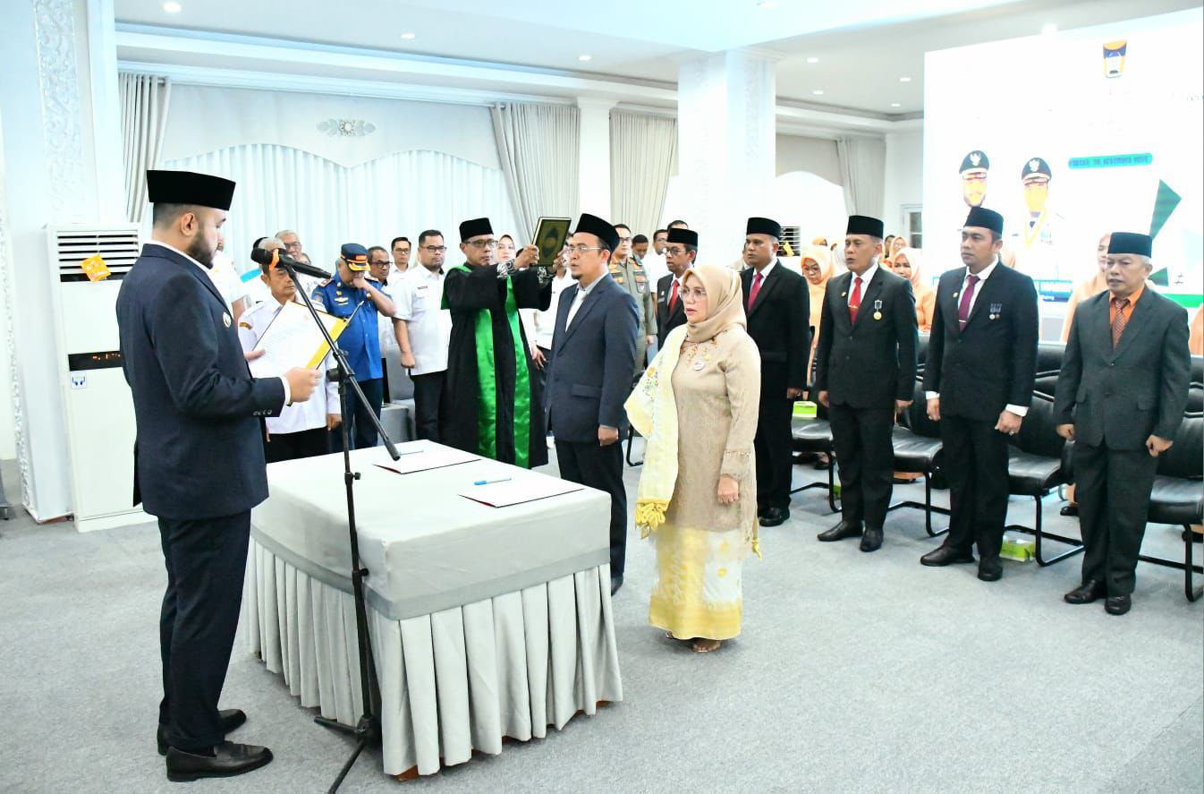 Wako Padang Lantik, Pejabat Eselon II Langsung Bergerak