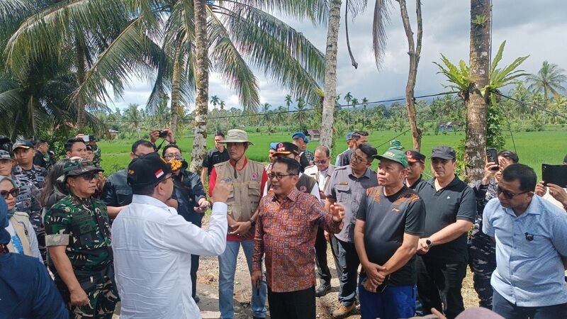 KSP Percepat Pendataan, Tinjau Dampak Banjir Padang Pariaman