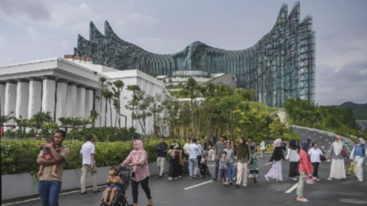 Libur Natal, 37 Ribu Wisatawan Padati IKN Nusantara