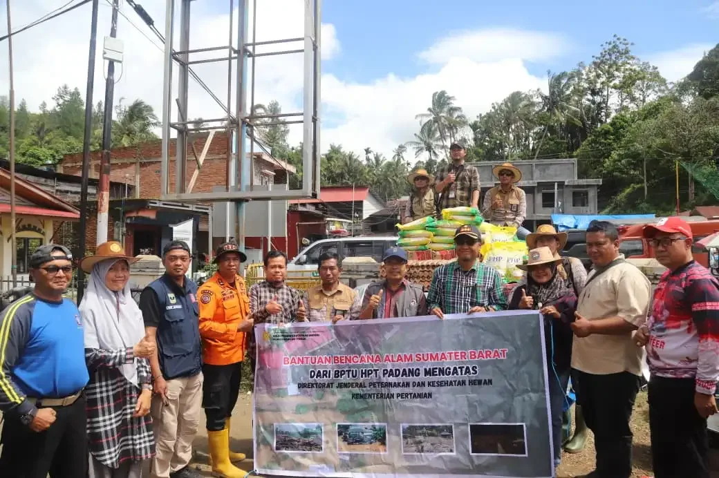 Kementan Gerak Cepat, Salurkan Bantuan Korban Bencana