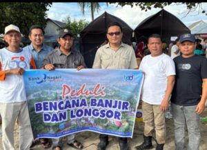 Bank Nagari Bergerak, Bantu Korban Banjir Pasaman Barat