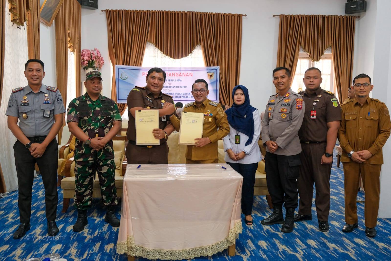 Kejari-Pemkab Tanah Datar Sinergi Wujudkan Pidana Sosial Humanis