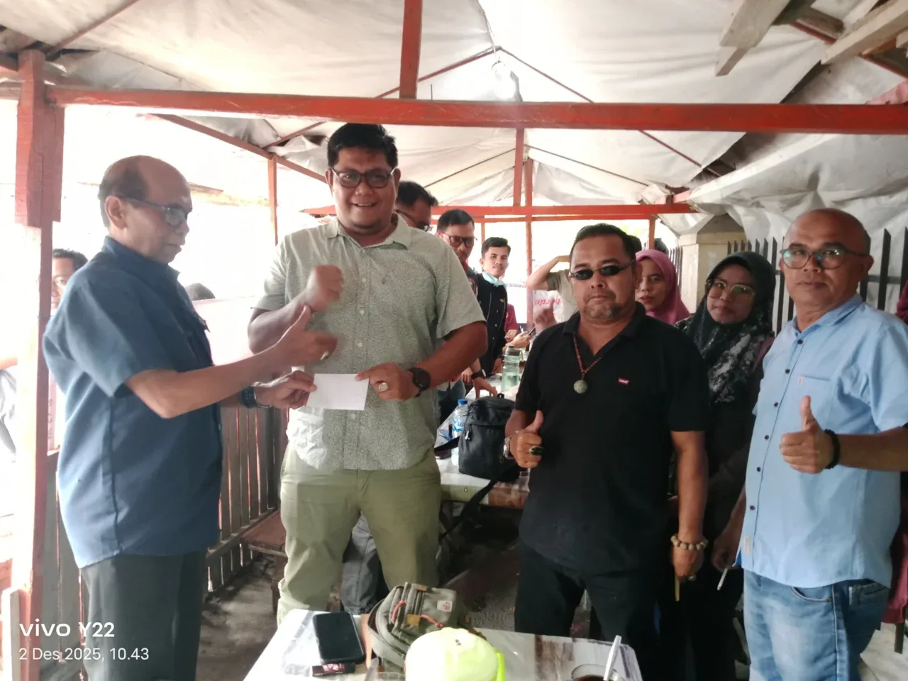JPS Salurkan Bantuan, Ringankan Beban Wartawan Terdampak Banjir