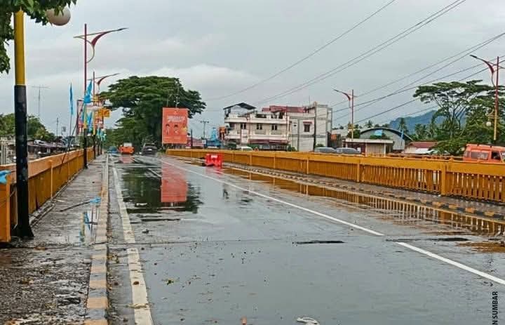 Padang Bantah Hoaks, Jembatan Muaro Penjalinan Aman Dilintasi