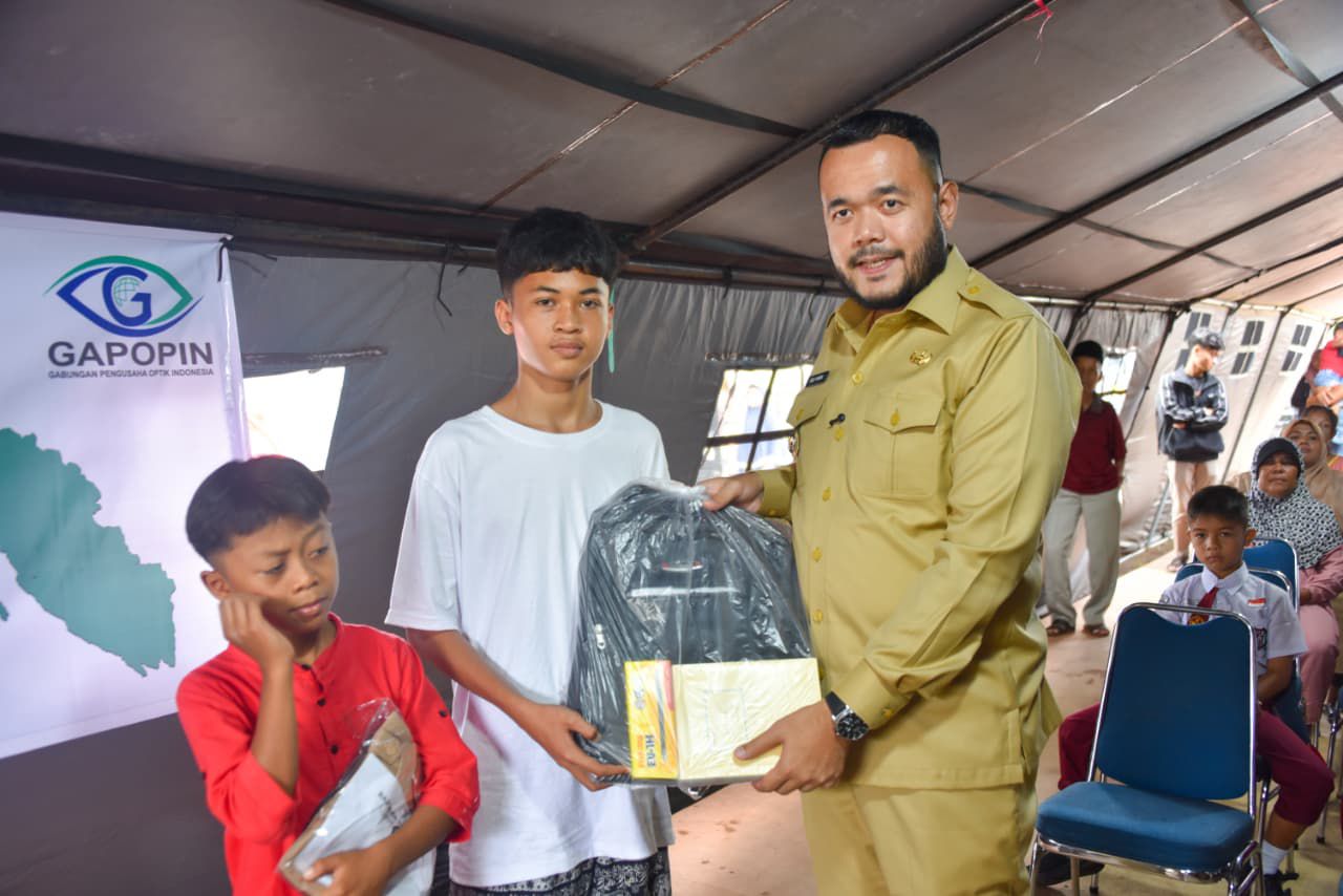Padang Gerak Cepat, Bantu Pelajar Terdampak Banjir Bandang