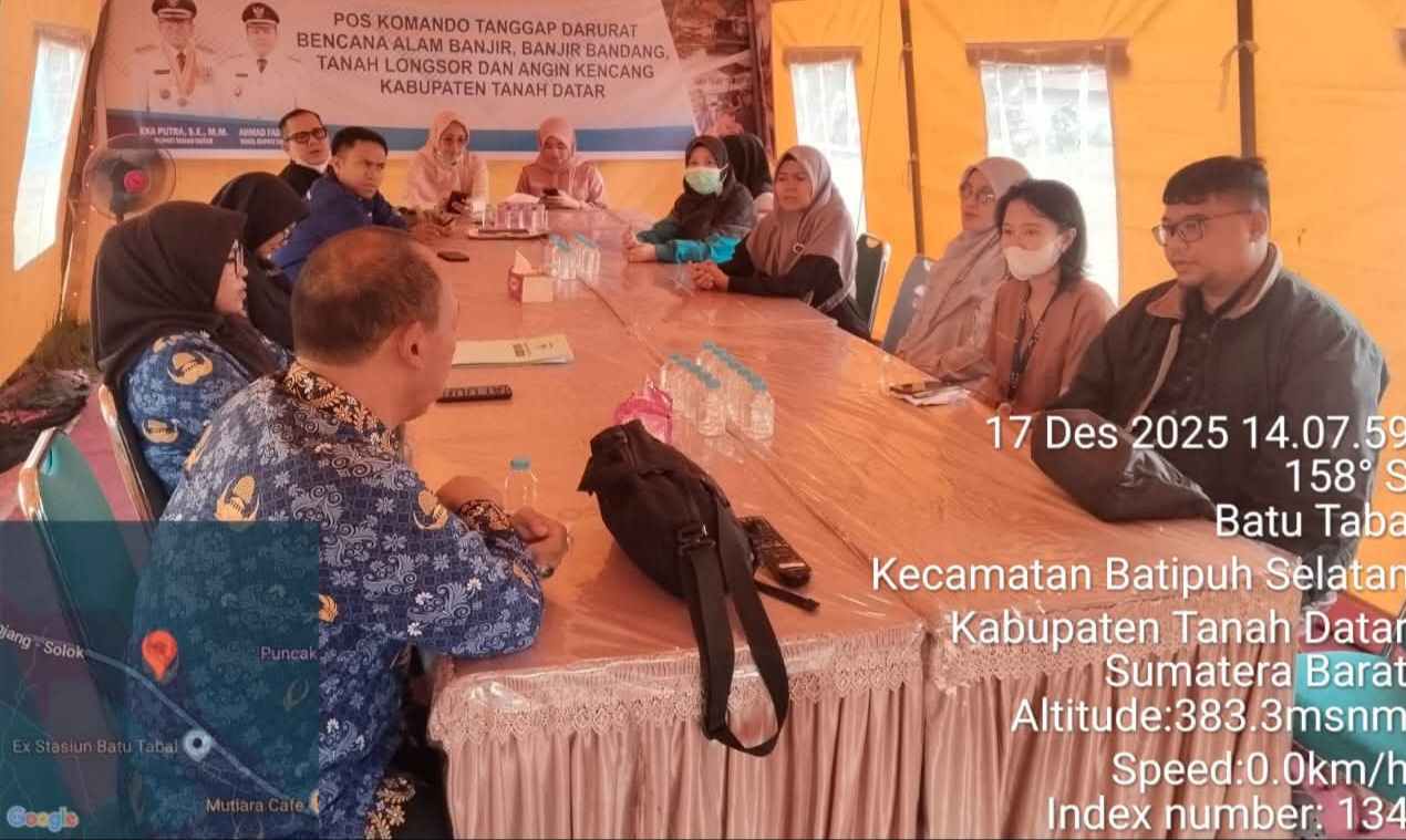 UPN Dampingi Tanah Datar Pulihkan Kesehatan Pascabencana