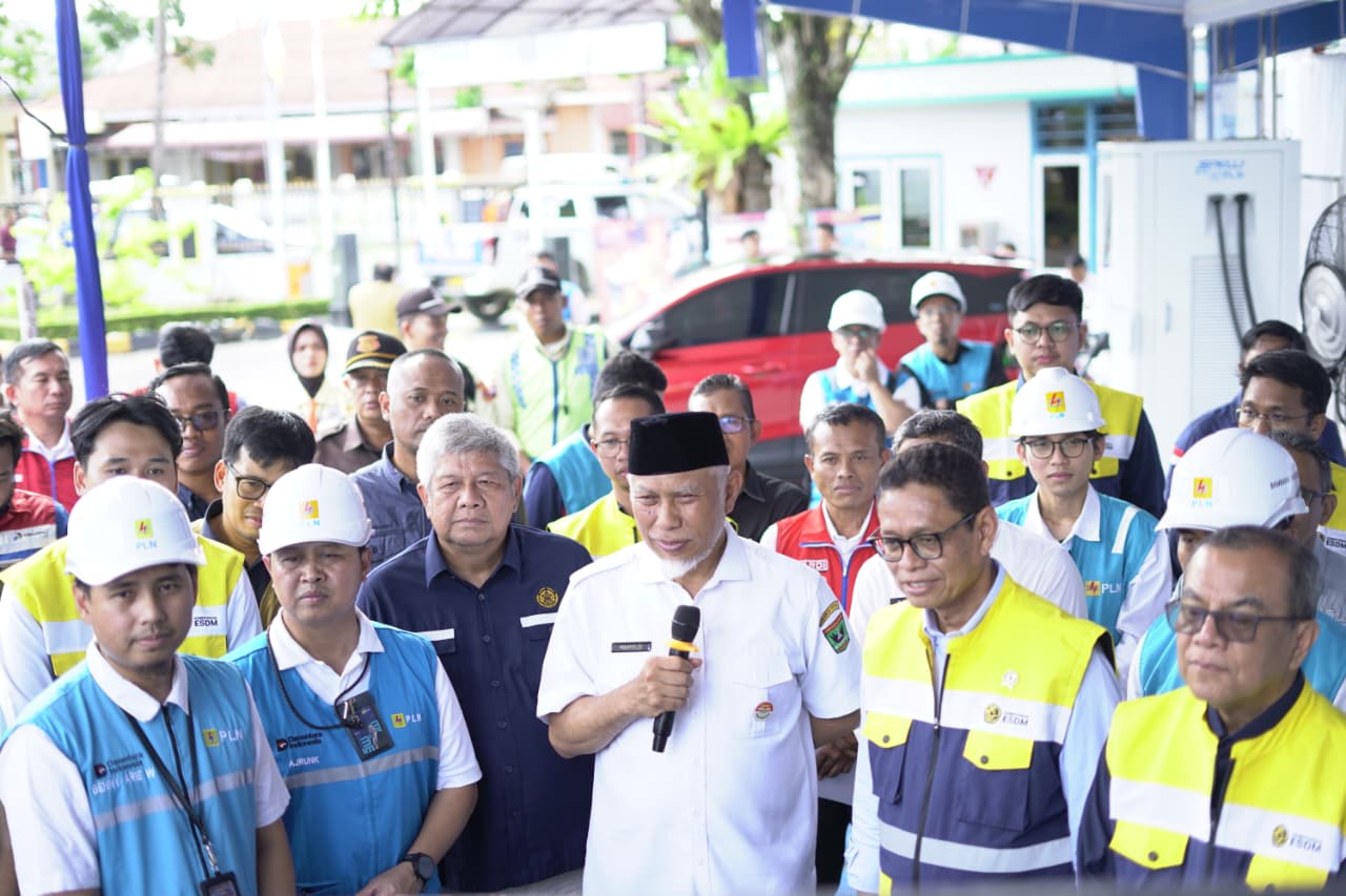 Sumbar Siapkan Energi, Gubernur Dampingi Wamen ESDM Pantau Langsung