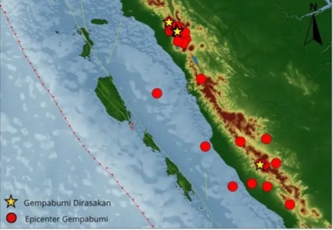 Gempa Tektonik Guncang Bonjol, BMKG Pastikan Tidak Berpotensi Tsunami