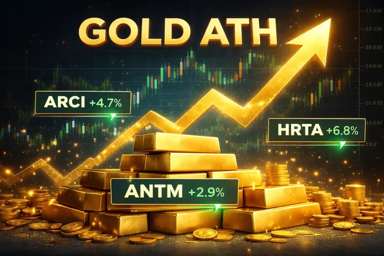 Investor Buru BUMI, ANTM, DEWI di Tengah Volatilitas Pasar