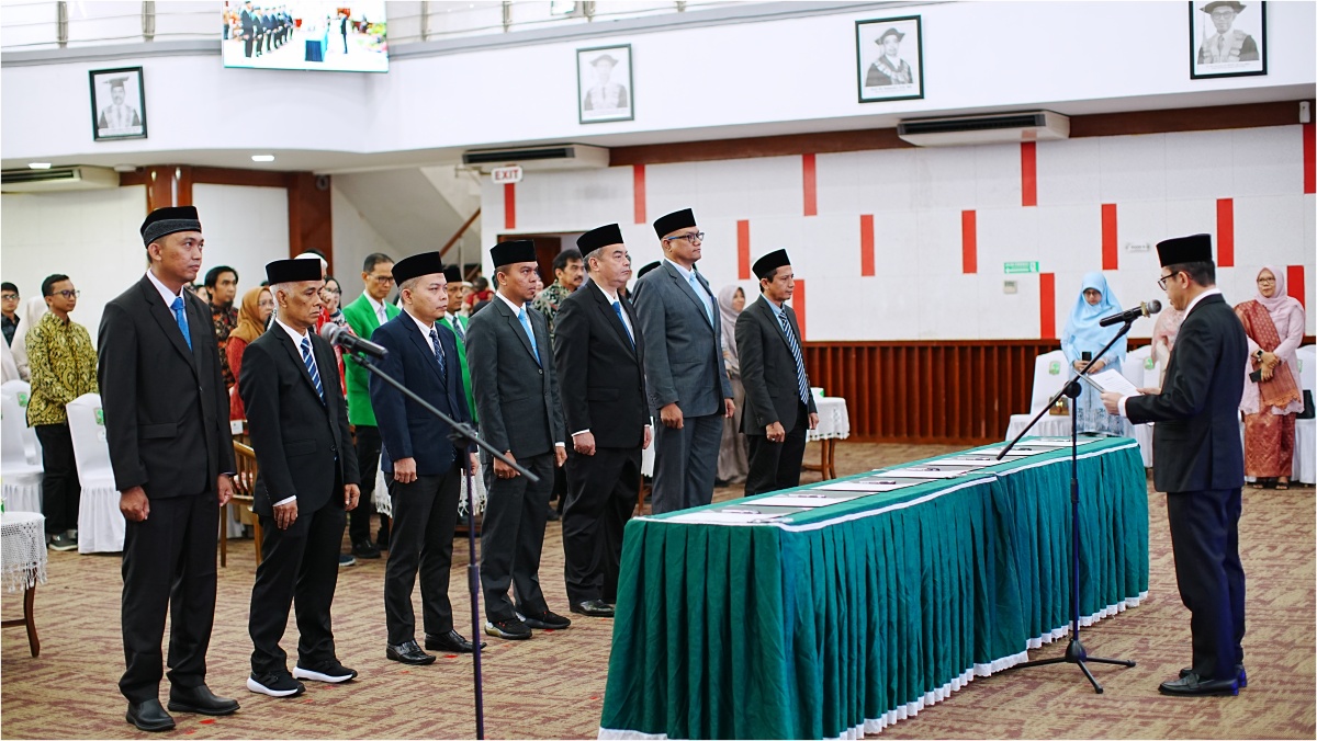 UNAND Lantik Pejabat, Pacu Inovasi dan Daya Saing Global