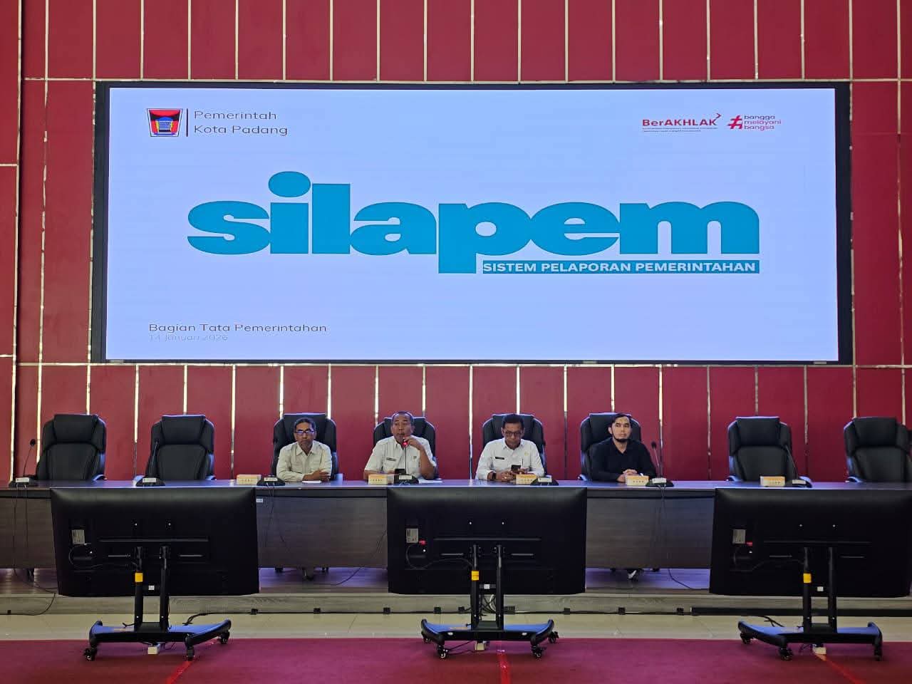 Padang Digitalisasi Laporan, SILAPEM Pacu Tata Kelola Pemerintahan