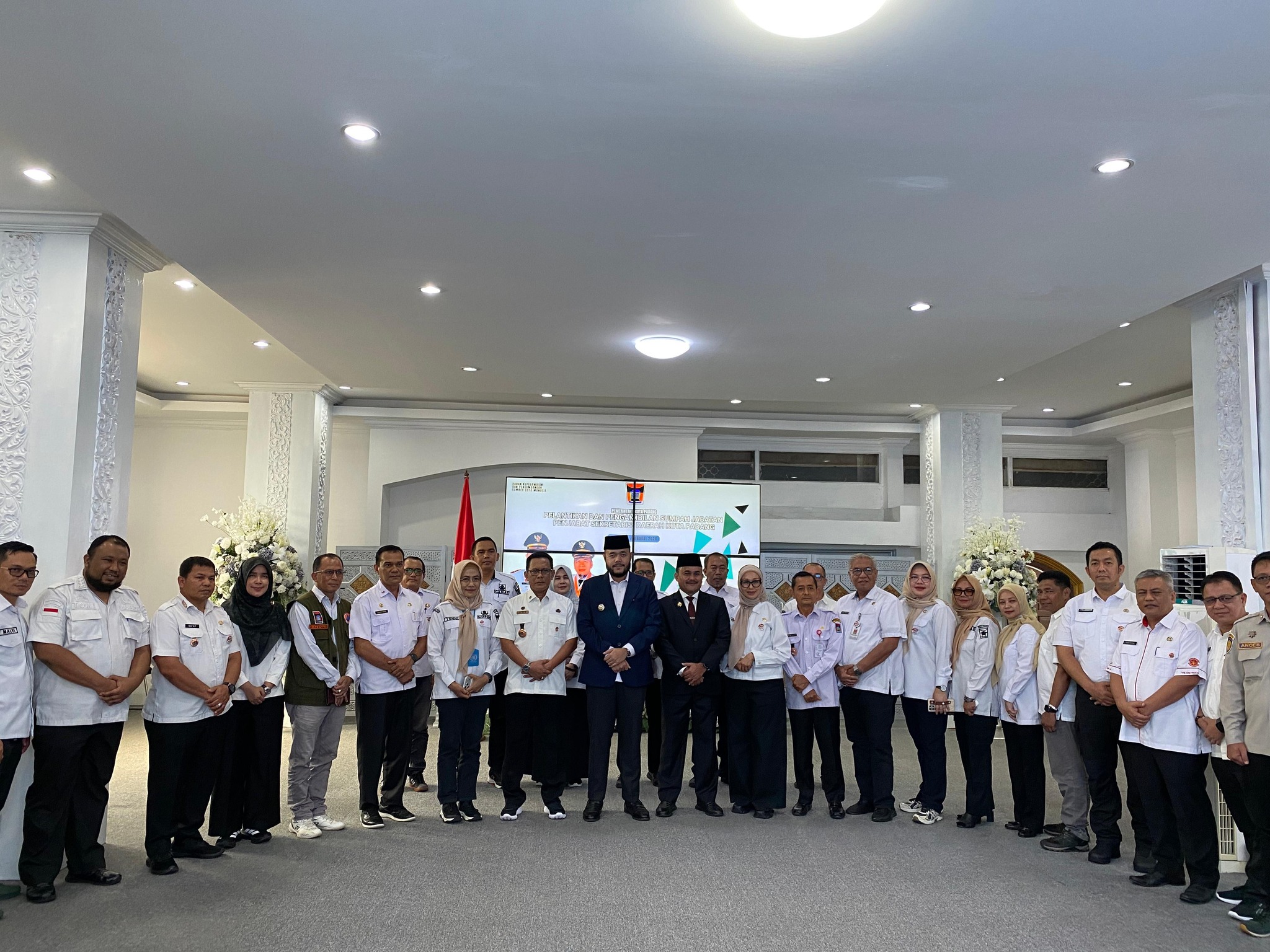 Padang Lantik Pj Sekda, Percepat Pemulihan Pascabencana Jadi Fokus