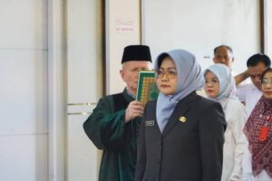 Bupati Dharmasraya Lantik Kadis Pertanian, Fokus Kesejahteraan Petani