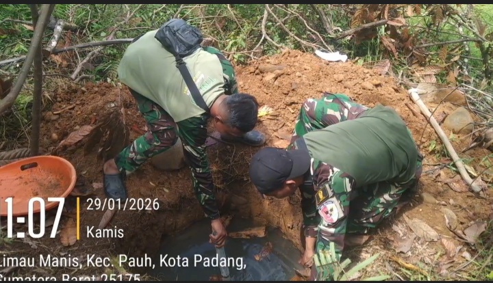 Sumur Bor Tuntaskan Dahaga, Warga Sumbar Kembali Berdaya