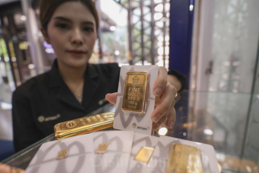 Harga Emas Antam di Pegadaian Stabil pada Awal Tahun