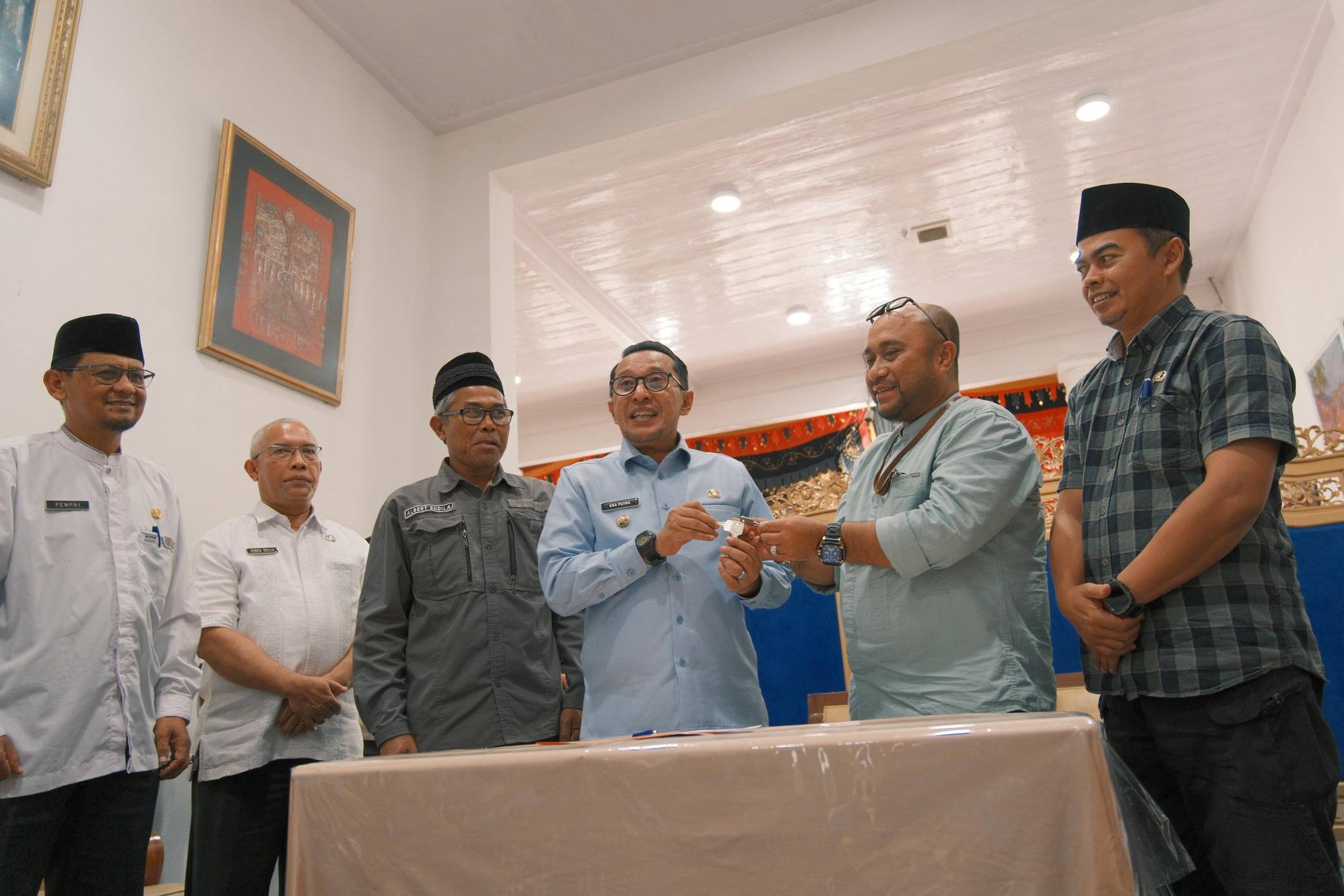 terima-28-unit-huntara-di-guguak-malalo,-bupati-tanah-datar:-sangat-bagus,-ada-perabotannya