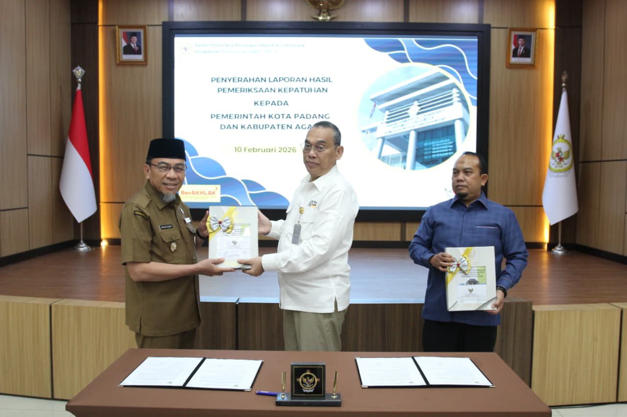 BPK Audit Anggaran Padang, Pemko Berkomitmen Perbaiki Diri