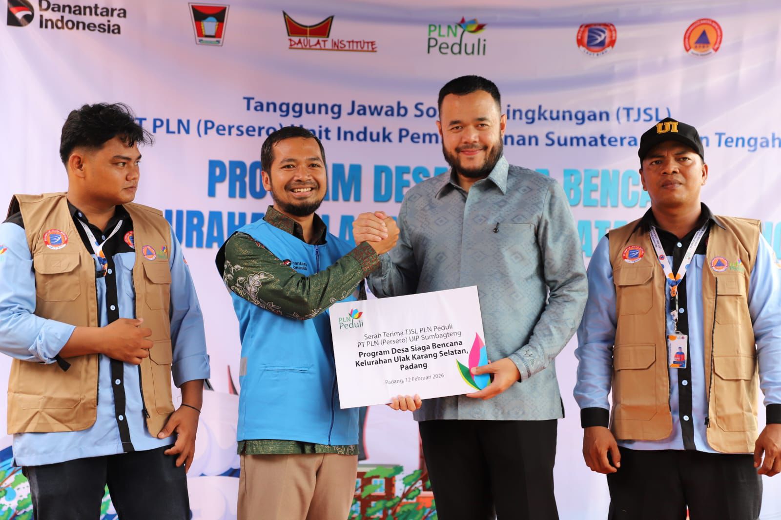 PLN Berdayakan Warga Ulak Karang Hadapi Bencana