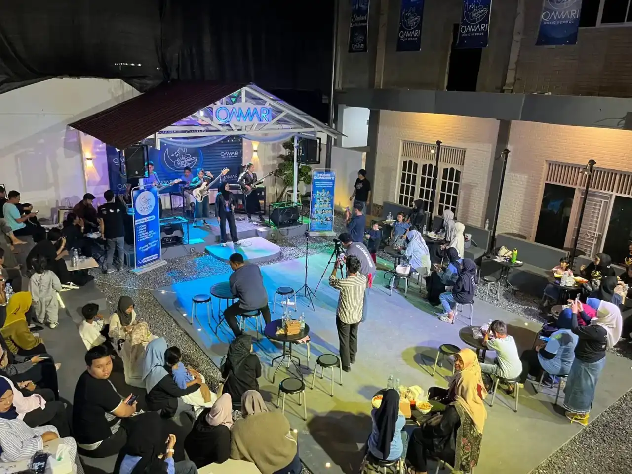 Siswa Qamari Unjuk Gigi, Home Concert Jadi Panggung Apresiasi