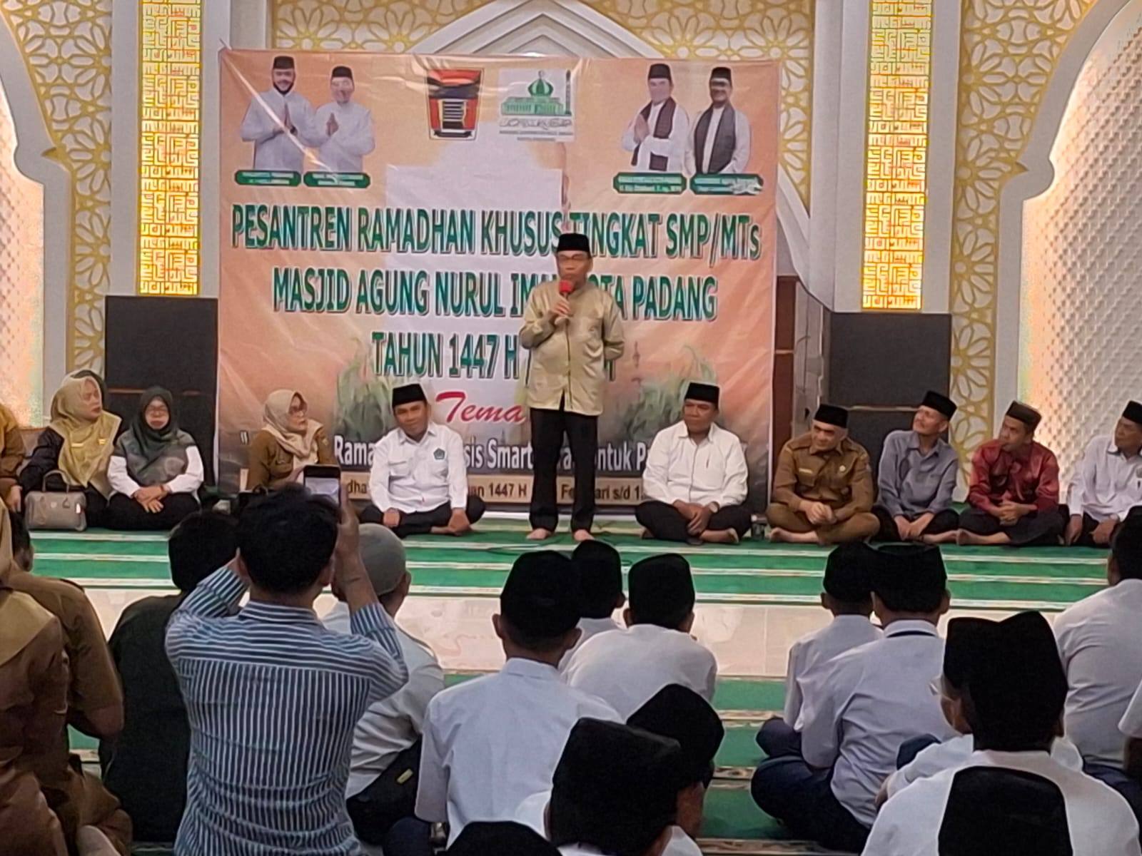 Padang Gelar Pesantren Ramadan, Lahirkan Pemimpin Masa Depan