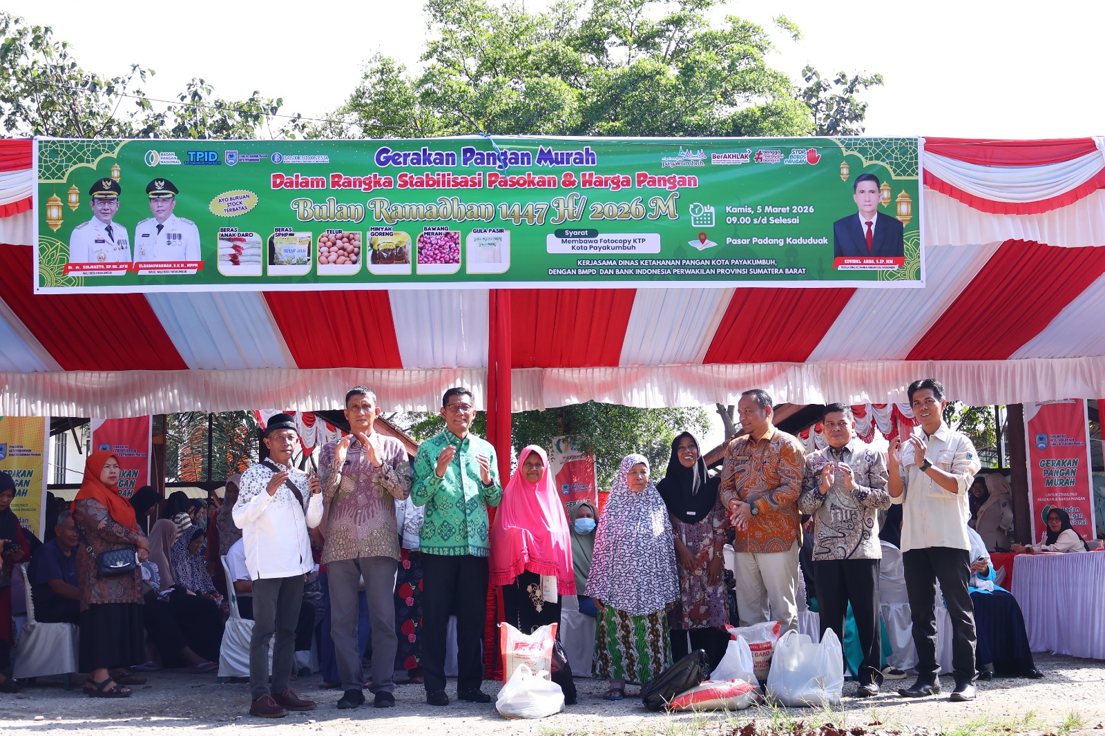 Payakumbuh Gencarkan Pangan Murah, Stabilkan Harga Jelang Ramadan