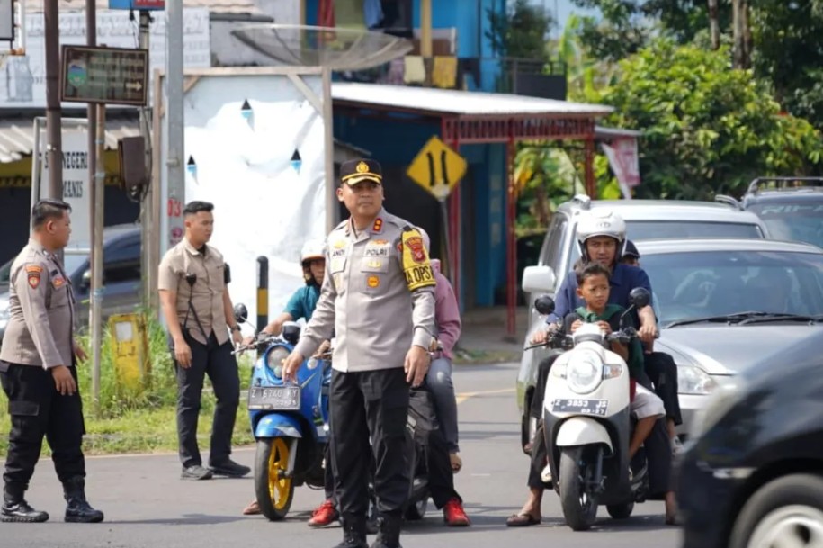 Polisi Urai Kepadatan Arus Balik Gentong, Rekayasa Diterapkan