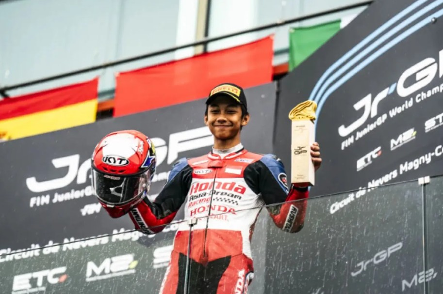 Kiandra Ramadhipa Geber Moto3 Junior World Championship 2026