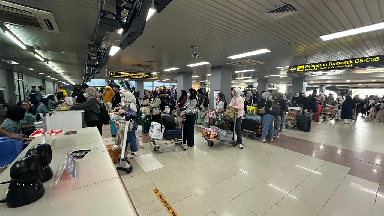 BIM Sibuk Layani Arus Balik, Jakarta Jadi Tujuan Utama
