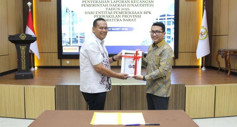 Pariaman Serahkan LKPD, BPK Periksa Tata Kelola Keuangan