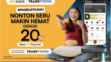 Optimalkan Hiburan Rumah, Ada Diskon 20 Persen Pakai Allo Paylater
