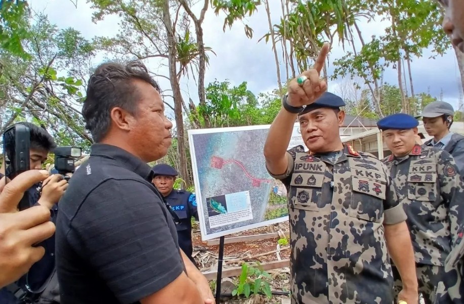PSDKP Hentikan Pembangunan Resor Asing Ilegal di Pulau Maratua