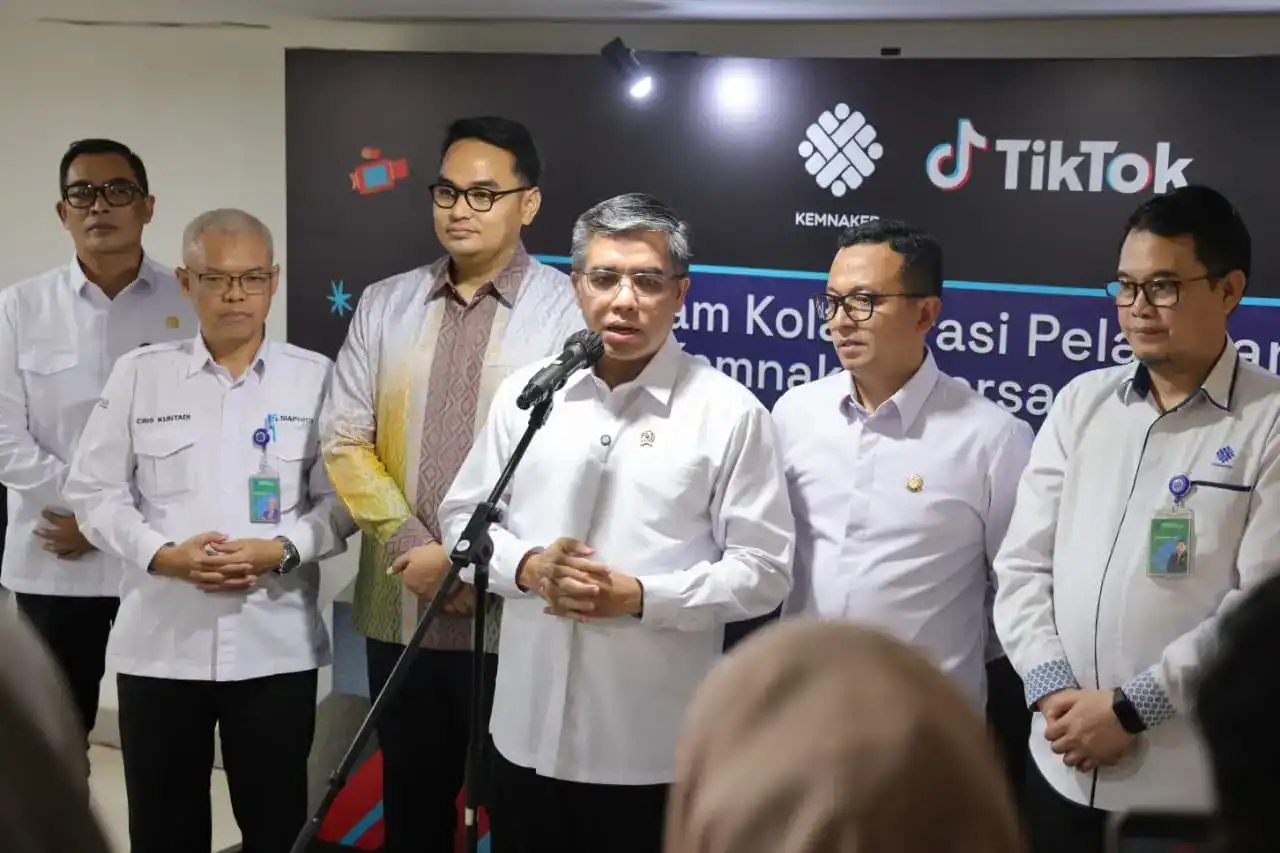 Kemnaker dan TikTok Cetak Talenta Digital Nasional