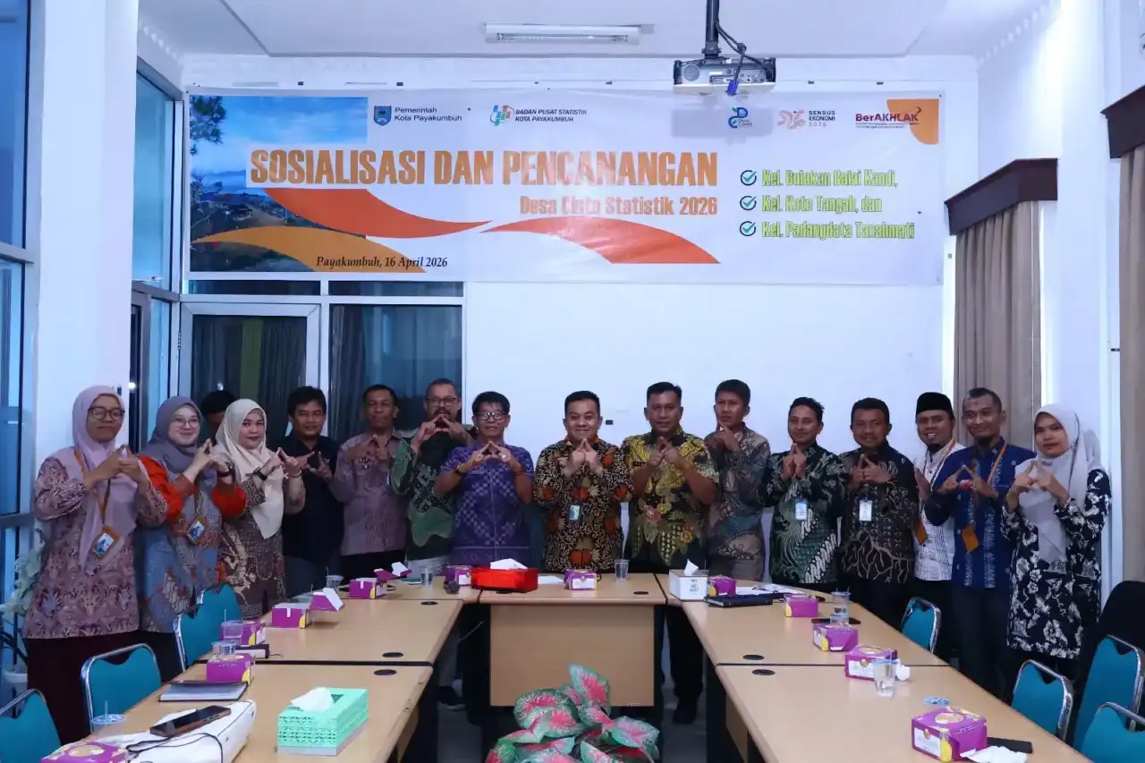 Pemko Payakumbuh dan BPS Canangkan Desa Cantik 2026