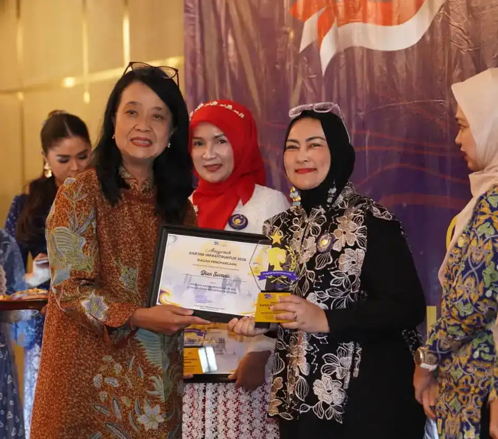 Dian Sovana Raih Anugerah Kartini Infrastruktur 2026