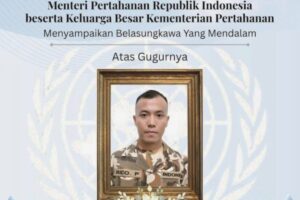 TNI Pulangkan Jenazah Praka Rico Pramudia yang Gugur di Lebanon