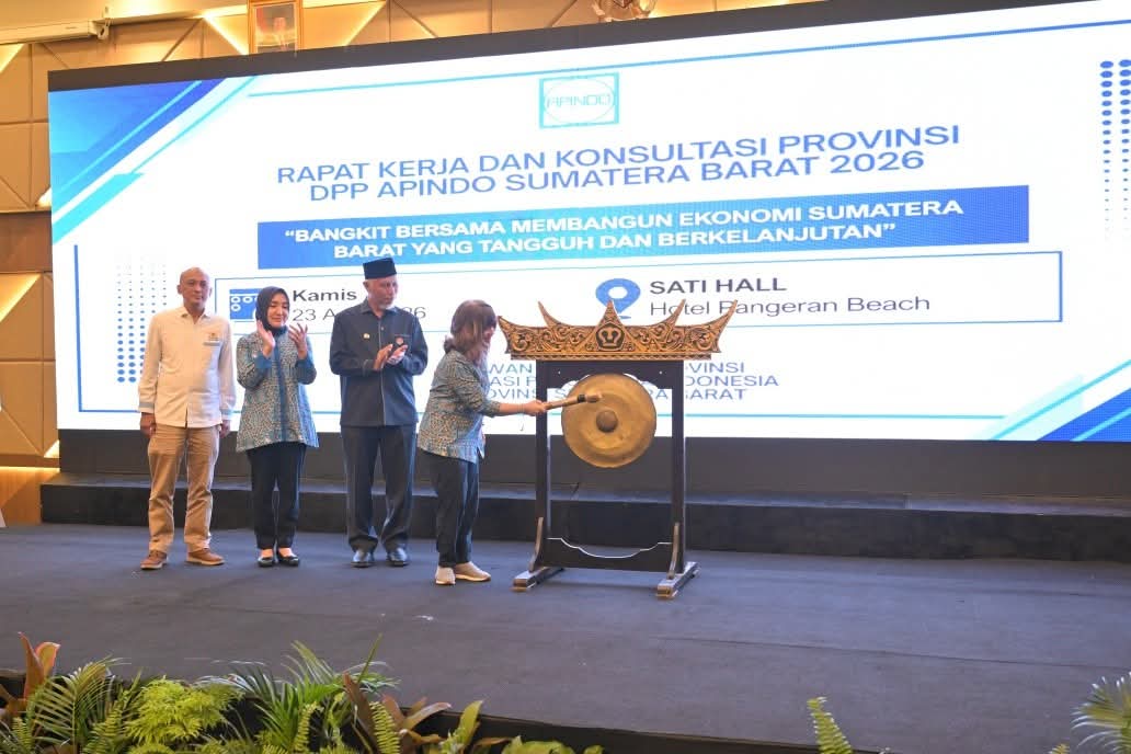 Mahyeldi Dorong Apindo Perkuat UMKM Sumbar Naik Kelas