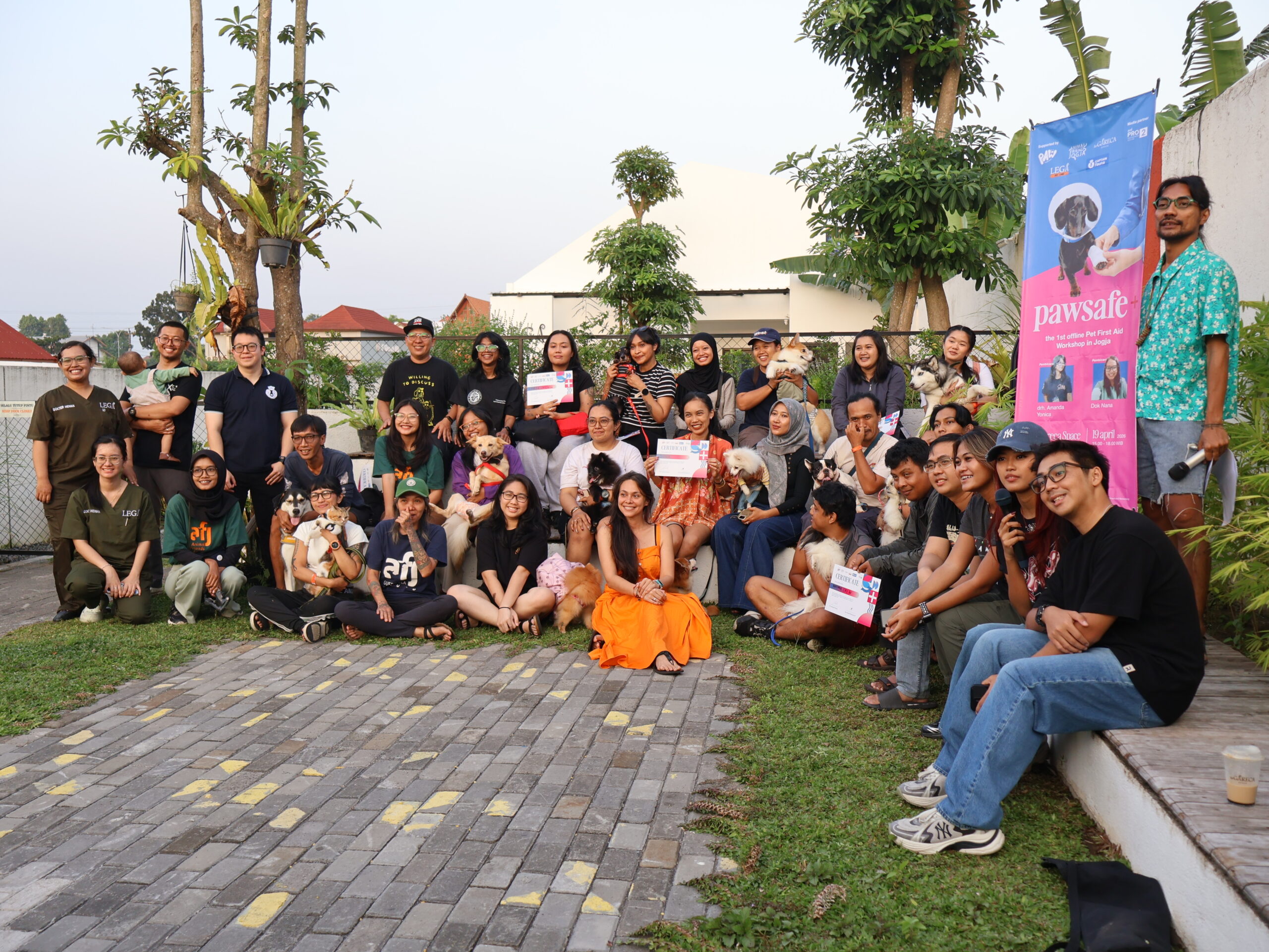 PawSAFE Latih Pemilik Hewan Hadapi Situasi Darurat