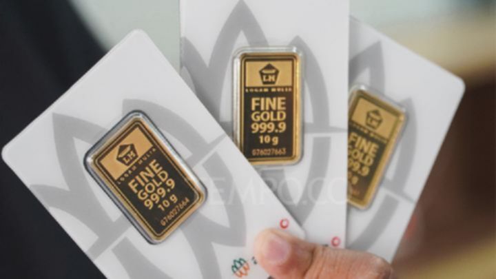 Harga Emas Antam Turun ke Level Rp2.830.000 per Gram