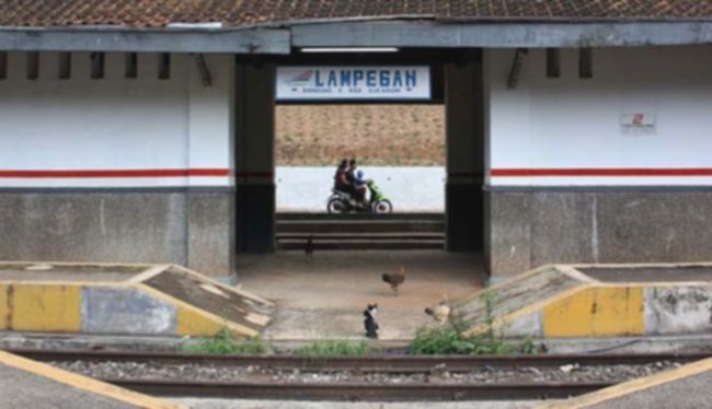 Tanah Amblas, KAI Batalkan Seluruh Perjalanan Kereta Api Siliwangi