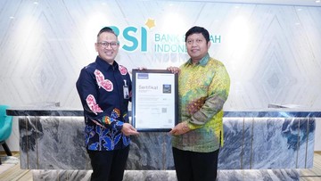 BSI Jadi Bank Pertama Raih Sertifikasi ISO 56001:2024