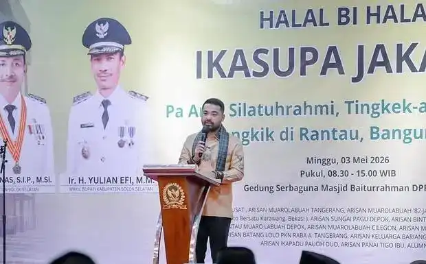Zigo Rolanda Dorong Perantau Ikasupa Perkuat Solok Selatan