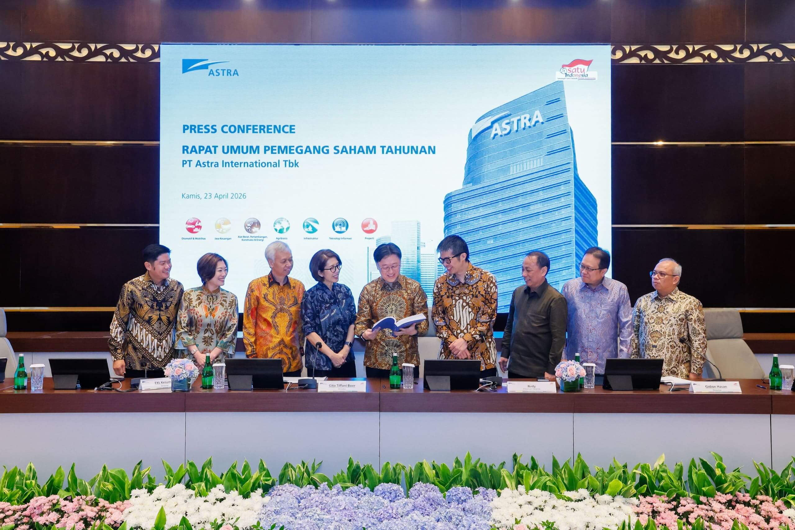 Astra International Catat Laba Bersih Turun 16 Persen pada Kuartal I/2026