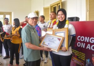 Wawako Padang Sambut Atlet Polda Sumbar Raih Prestasi Internasional