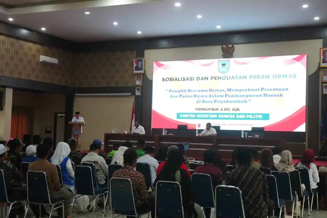 Wali Kota Payakumbuh Dorong Ormas Jaga Persatuan Daerah