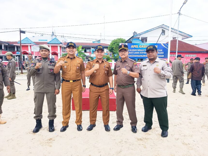 Satpol PP Padang Ganti Dua Kepala Bidang Strategis